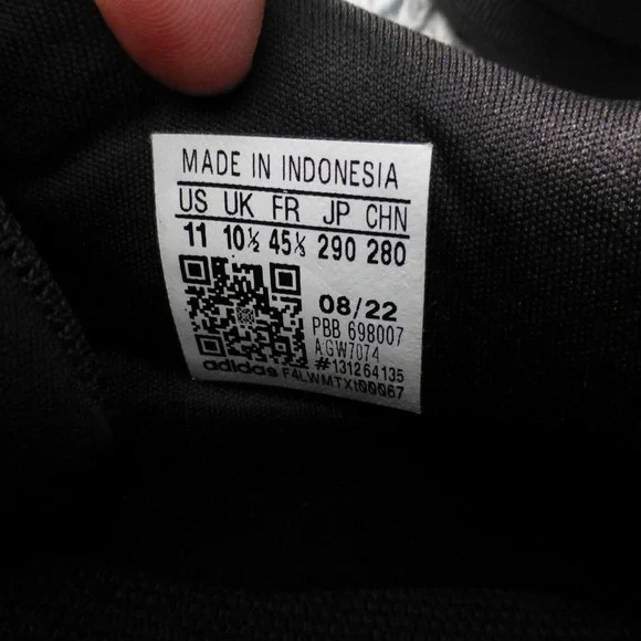 Adidas Predator Accuracy.4 Mens 10 Indoor Turf Soccer Cleats Black Yellow - Picture 10 of 10